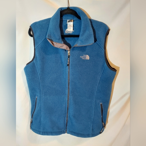 The North Face Jackets & Blazers - The North Face Cozy Blue Fleece Vest